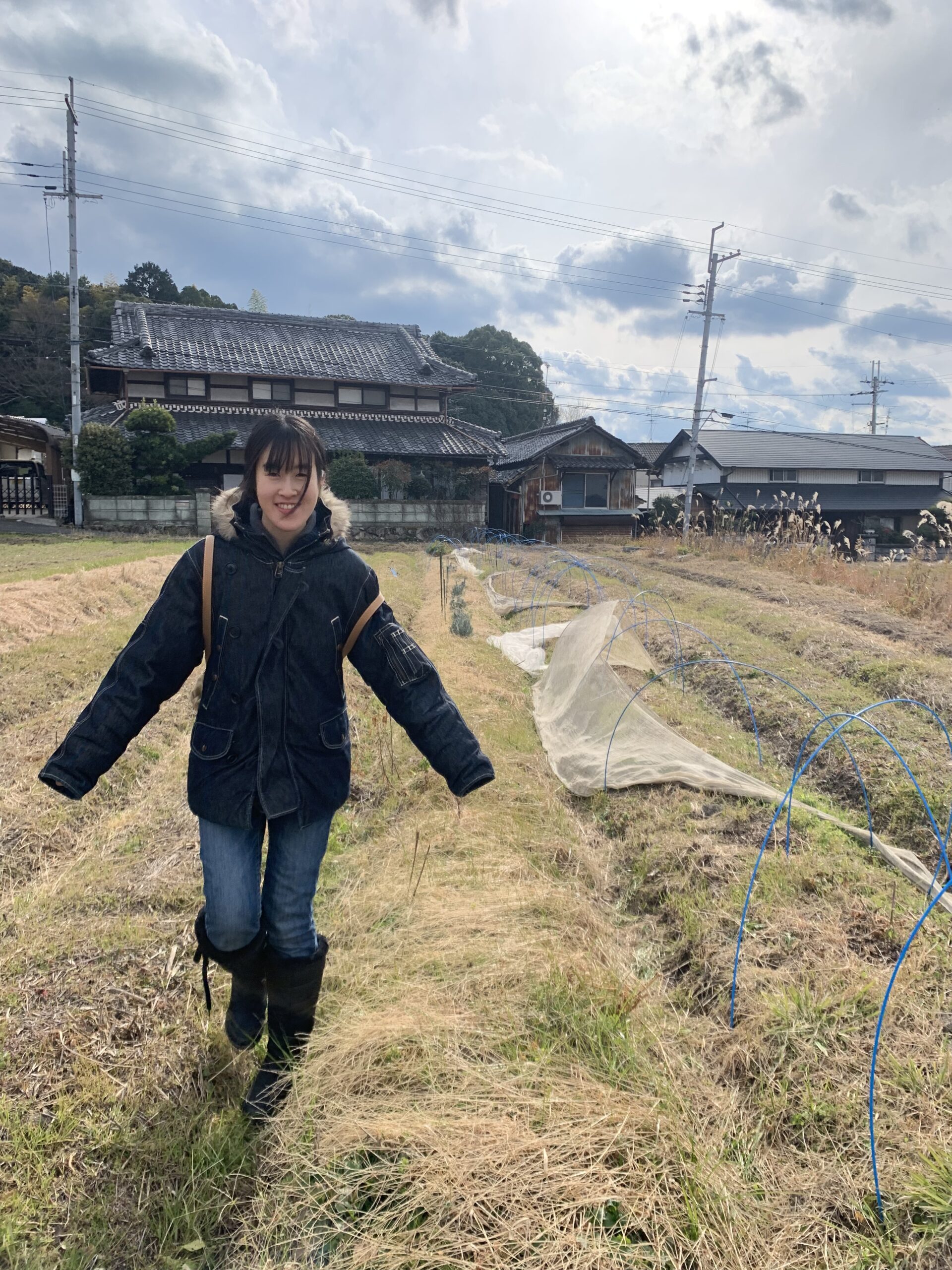 自然農家さんの圃場を見学🌱